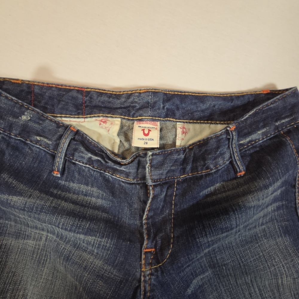 Vintage‎ True Religion Coco Flared Jeans Style 88561 100% Cotton Made in USA - Picture 5 of 12
